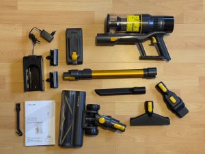 Aonus A9S Akku-Staubsauger ausgepackt 2