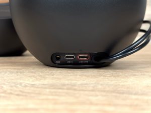 Creative Pebble X Plus PC-Lautsprecher Detail Anschlüsse
