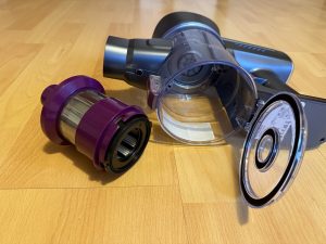 Lubluelu 25000Pa Modell 202 Akku-Staubsauger mit entnommener Filterpatrone