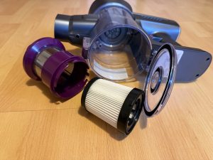 Lubluelu 25000Pa Modell 202 Akku-Staubsauger mit entnommenen HEPA-Filter