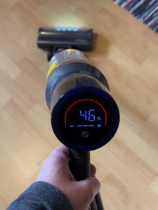 Aonus A9S Akku-Staubsauger auf höchster Stufe