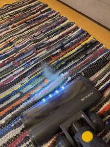 Aonus A9S Akku-Staubsauger Saugen teppich 2