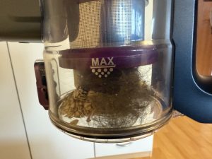 Lubluelu 25000Pa Modell 202 Akku-Staubsauger Dreck im Staubbehälter