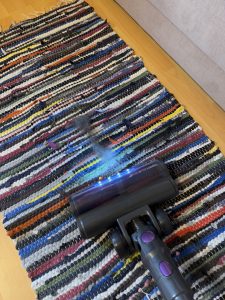 Vistefly V15s Max Akku-Staubsauger Saugen Teppich 2