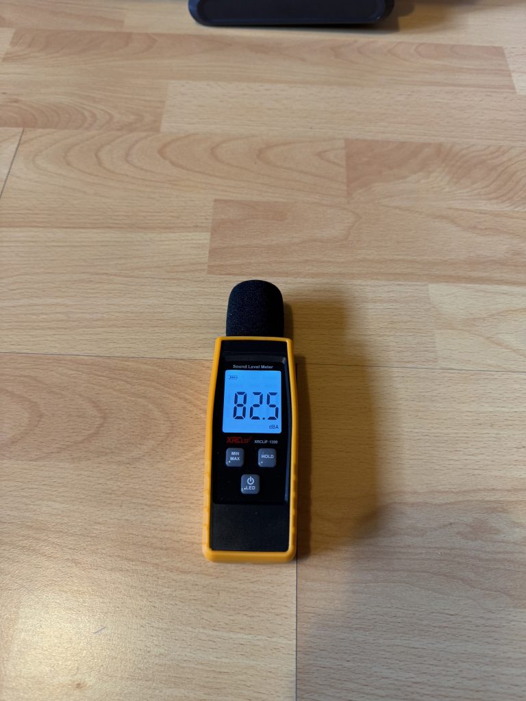 Vistefly V15s Max Akku-Staubsauger Lautstärke
