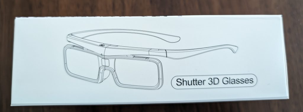 AWOL Vision LTV-3500 Pro Beamer 3D-Brille in Verpackung