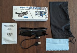 AWOL Vision LTV-3500 Pro Beamer 3D-Brillen Lieferumfang