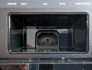 AWOL Vision LTV-3500 Pro Beamer Anschluss Netzkabel