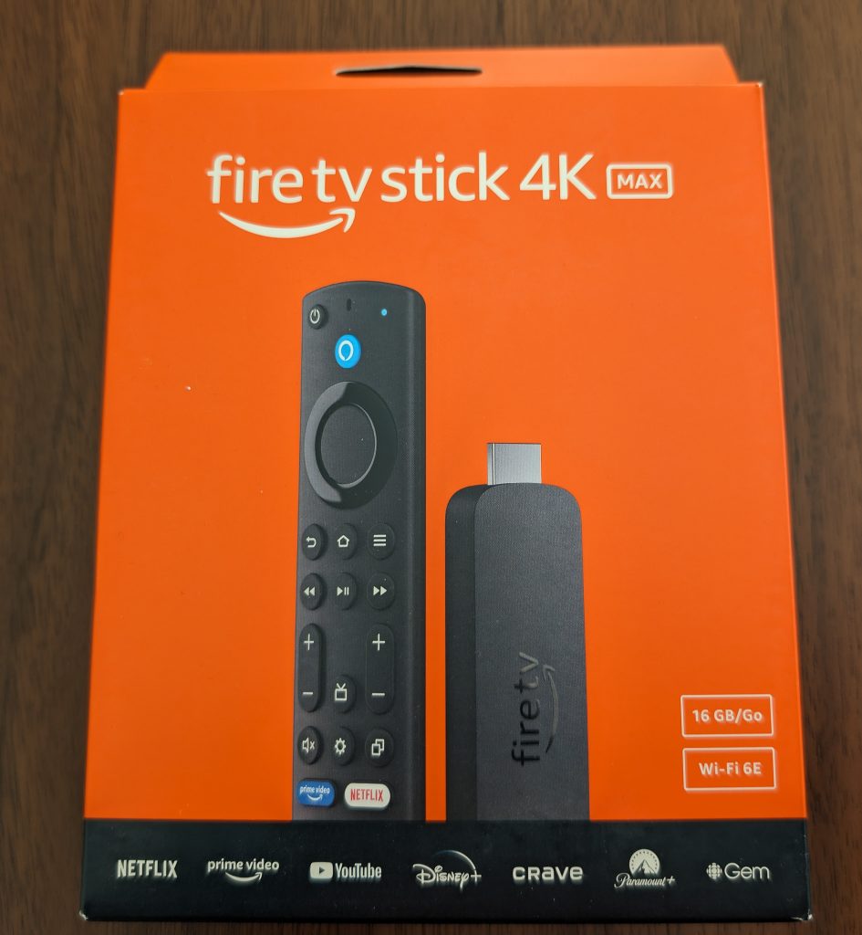 AWOL Vision LTV-3500 Pro Beamer Fire TV Stick Verpackung