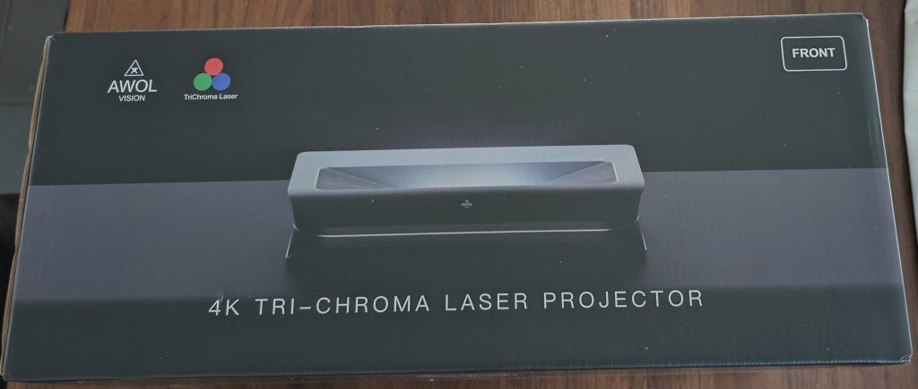 AWOL Vision LTV-3500 Pro Beamer Karton