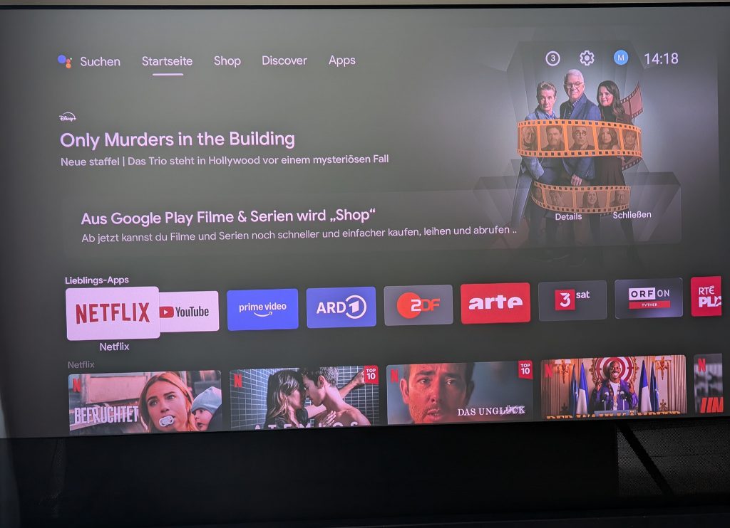 AWOL Vision LTV-3500 Pro Beamer Leinwand