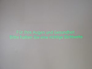 AWOL Vision LTV-3500 Pro Beamer Warnmeldung