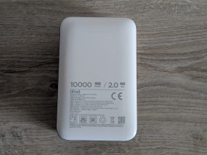 Akku des LiTHELi U20DD00-0U120 Akku-Bohrschraubers von unten