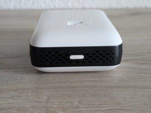 Akku des LiTHELi U20DD00-0U120 Akku-Bohrschraubers von vorne