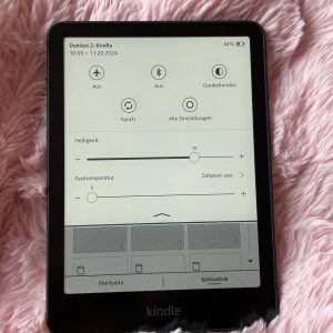 Amazon Kindle Paperwhite eBook-Reader Helligkeit