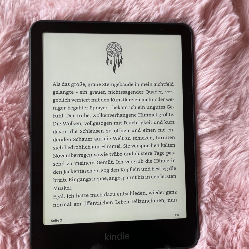 Amazon Kindle Paperwhite eBook-Reader Schriftanzeige