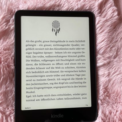 Amazon Kindle Paperwhite eBook-Reader Schriftanzeige