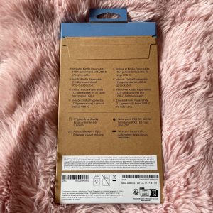 Amazon Kindle Paperwhite eBook-Reader Verpackung Rückseite