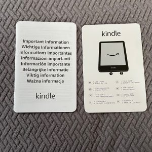 Amazon Kindle eBook-Reader Bedienungsanleitung