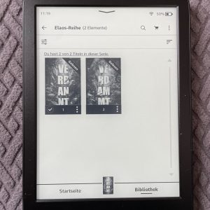 Amazon Kindle eBook-Reader Bildanzeige