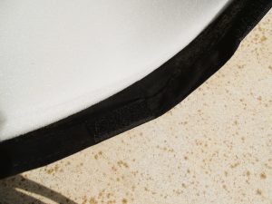 Angelkiss Akupressurmatte Klettverschluss geöffnet