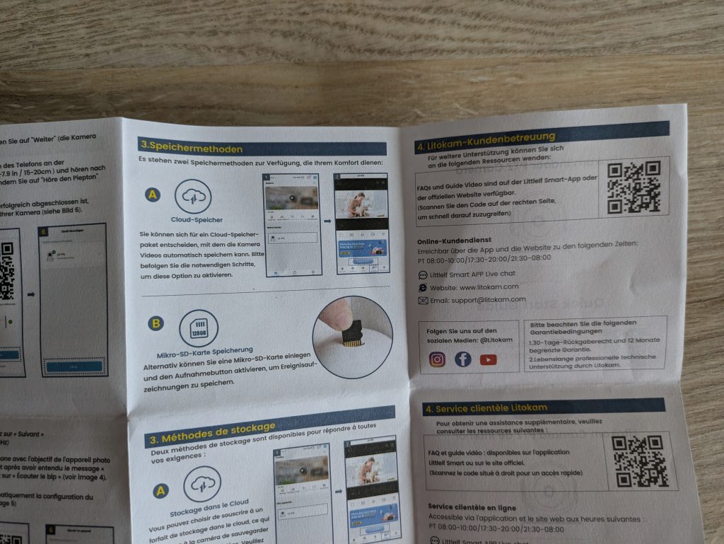 Anleitung der Litokam LF P1t Überwachungskamera (4)