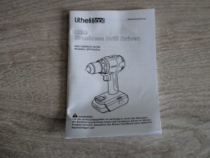 Anleitung des LiTHELi U20DD00-0U120 Akku-Bohrschraubers