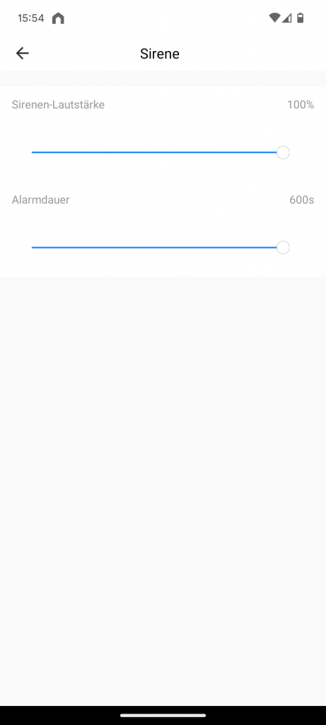 App, Sirene der Litokam LF P1t Überwachungskamera (2)