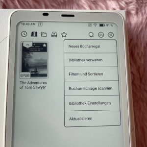 BOOX Palma 2 eBook-Reader Bücherregal