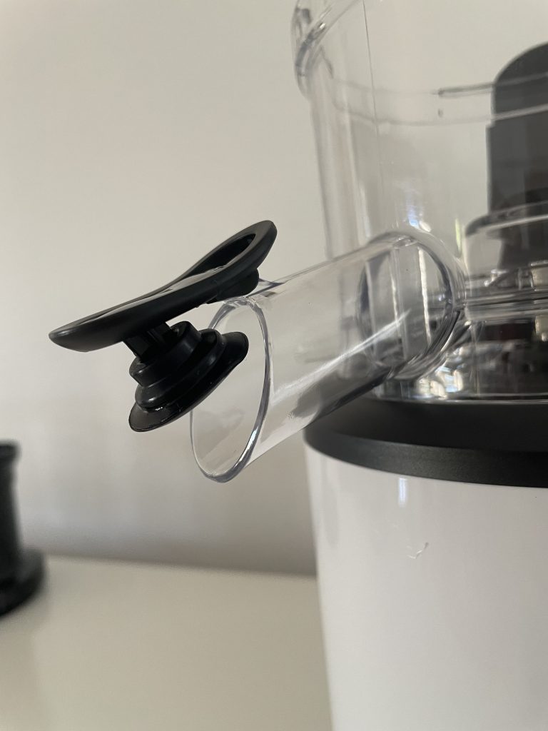 Bosch VitaExtract MESM500W Slow-Juicer geöffneter Tropf-Stopp