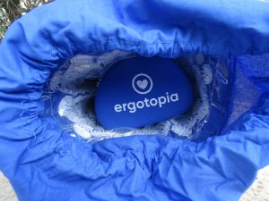Ergotopia Akupressurmatte und Kissen in Tasche