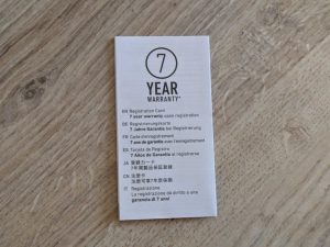 Garantie der Ledlenser P9R Core LEP Taschenlampe