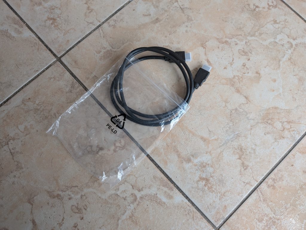 HDMI-Kabel der SHARP HT SB700 Soundbar