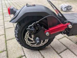 Hinterrad des Isinwheel T4 Elektro-Scooters