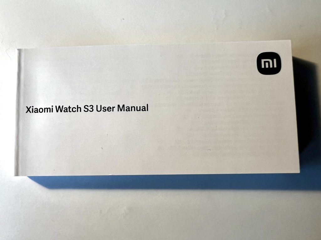 Xiaomi Watch S3 Smartwatch Bedienungsanleitung
