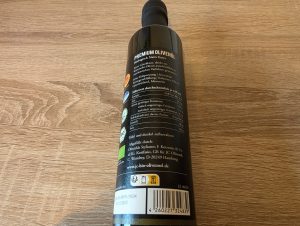 JC Natives Bio-Olivenöl extra Etikett Inhaltsstoffe