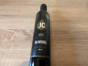 JC Natives Bio-Olivenöl extra Etikett vorne