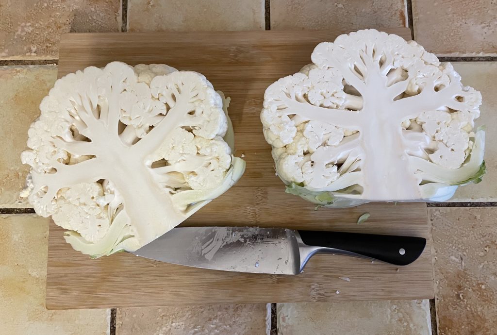 Jamie Oliver by Tefal K26701 Küchenmesser geschnittener Blumenkohl