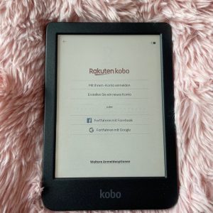 Kobo Clara Colour eBook-Reader Anmeldung