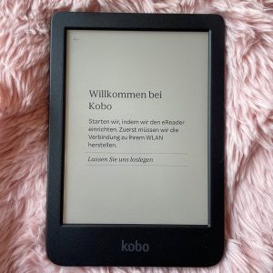Kobo Clara Colour eBook-Reader Startbildschirm