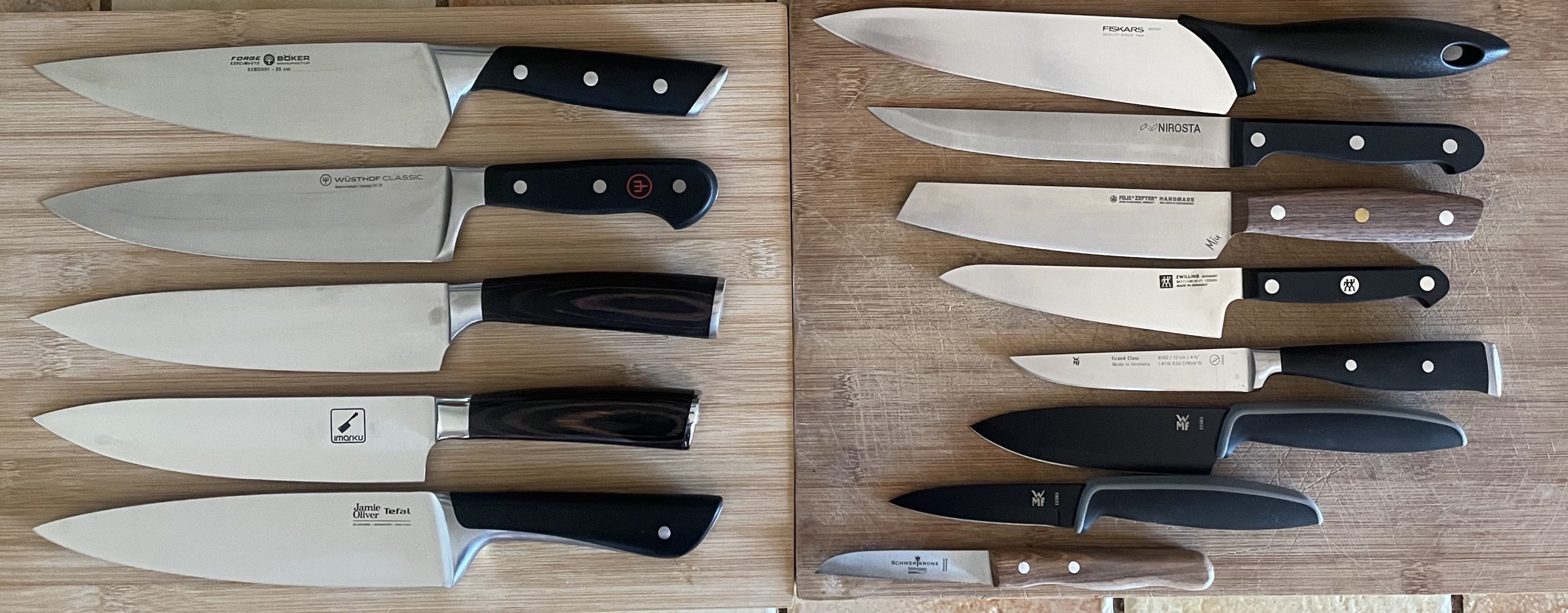 Küchenmesser Gruppenbild