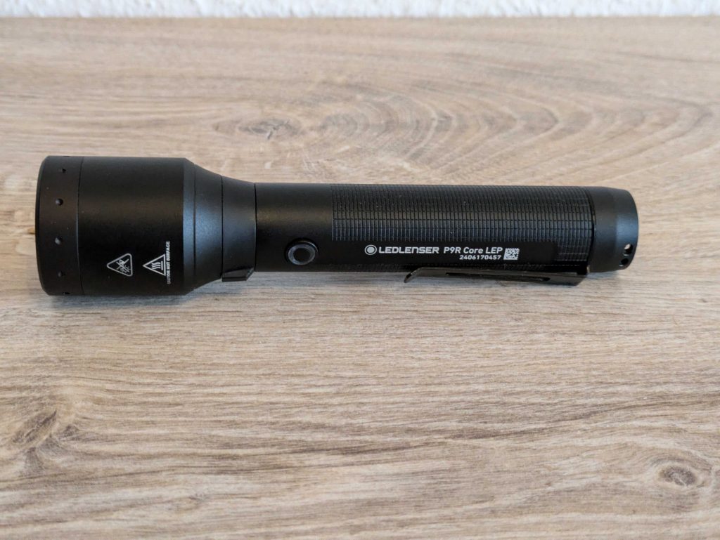 Ledlenser P9R Core LEP Taschenlampe von oben