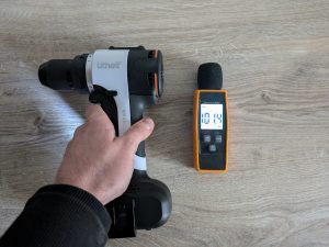 LiTHELi U20DD00-0U120 Akku-Bohrschrauber Lautstärke