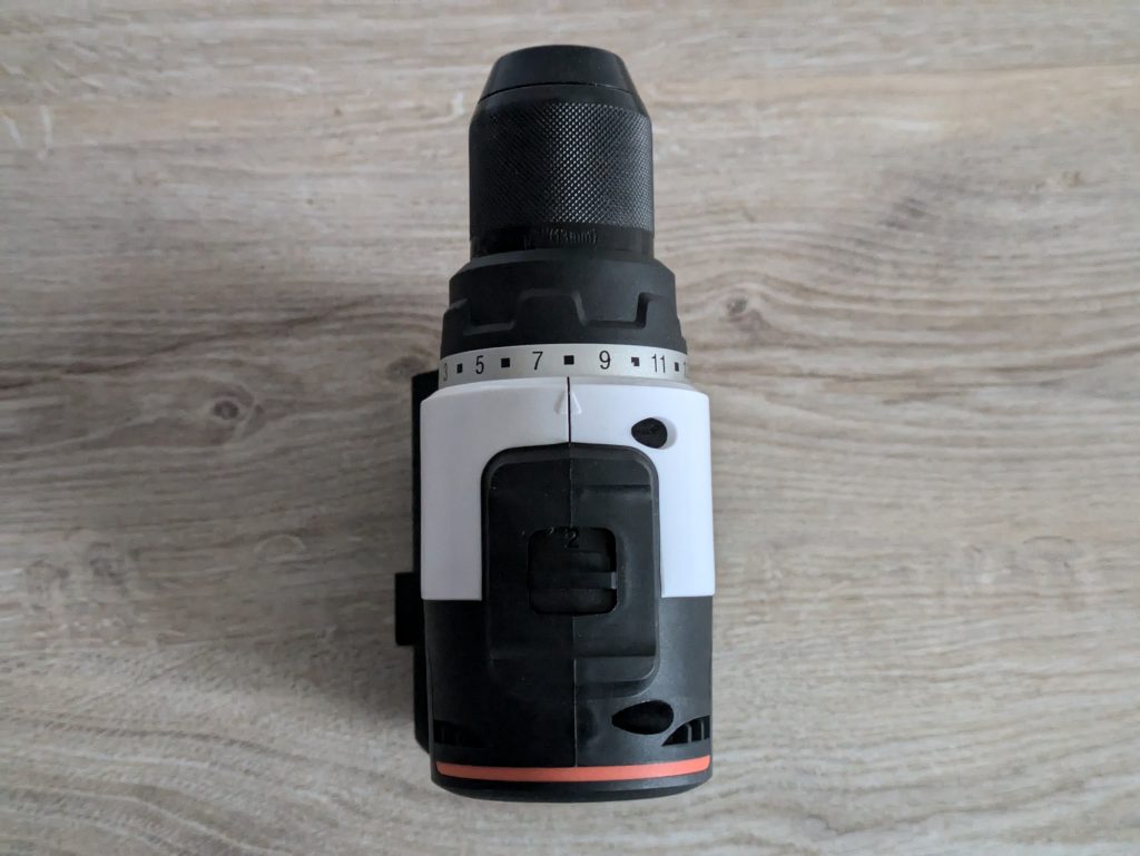 LiTHELi U20DD00-0U120 Akku-Bohrschrauber von oben