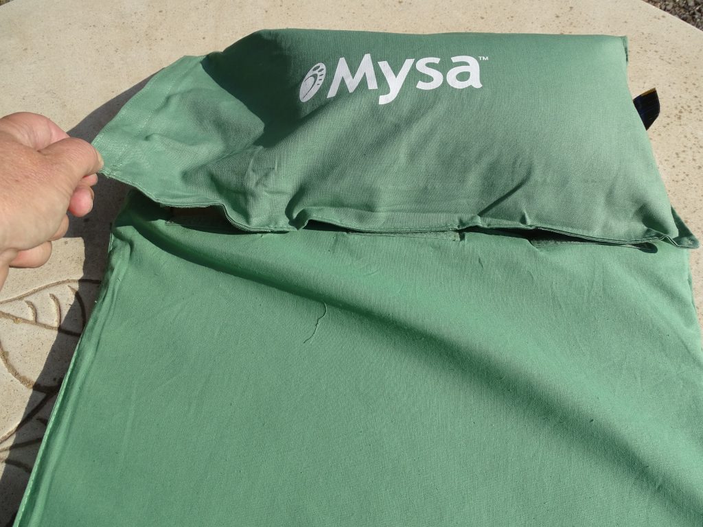 Mysa Thermo Duo Kissen befestigen