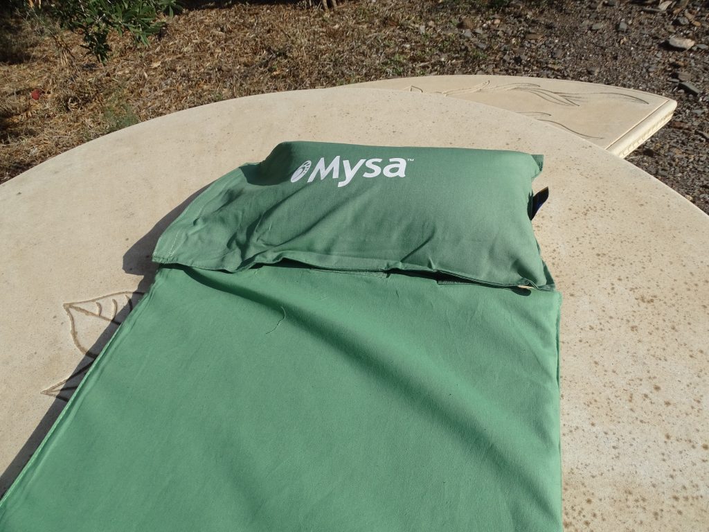 Mysa Thermo Duo Matte und Kissen Rückseite