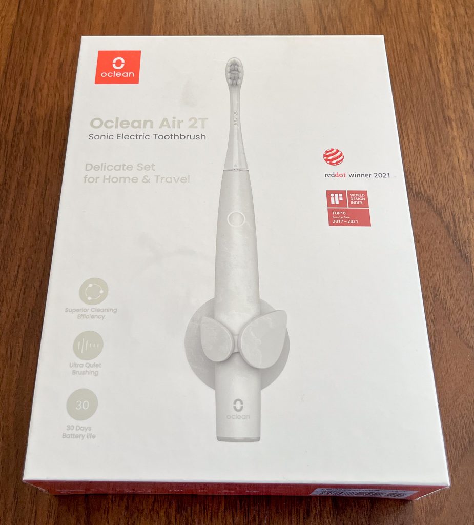 Oclean Air 2T Schallzahnbürste Verpackung