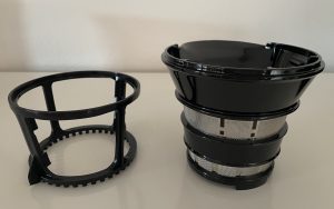 Panasonic MJ-L700KXE Slow-Juicer Edelstahlsieb und Siebhalter