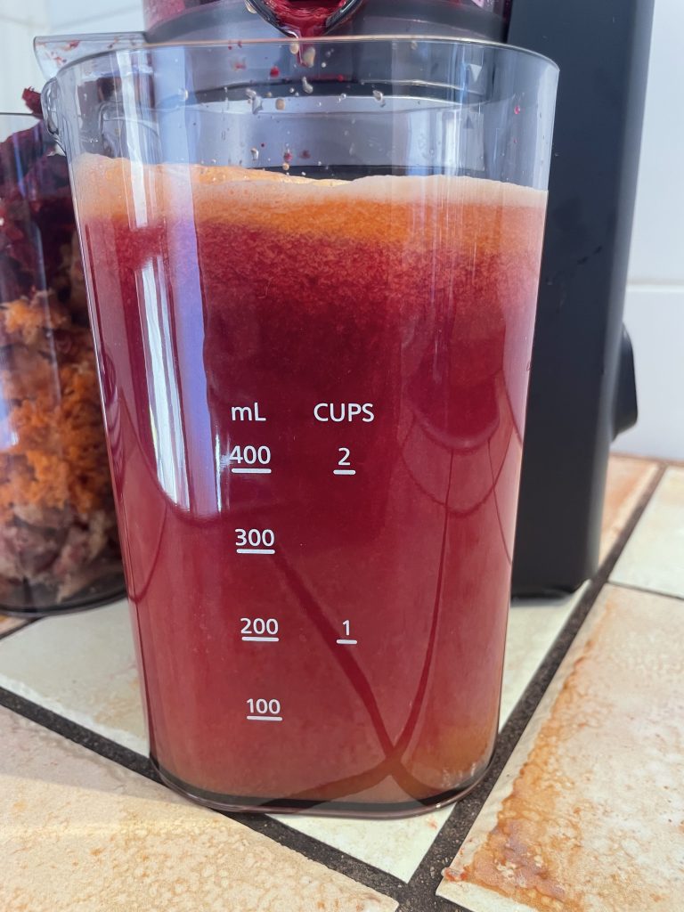 Panasonic MJ-L700KXE Slow-Juicer Saftbehälter mit Skala