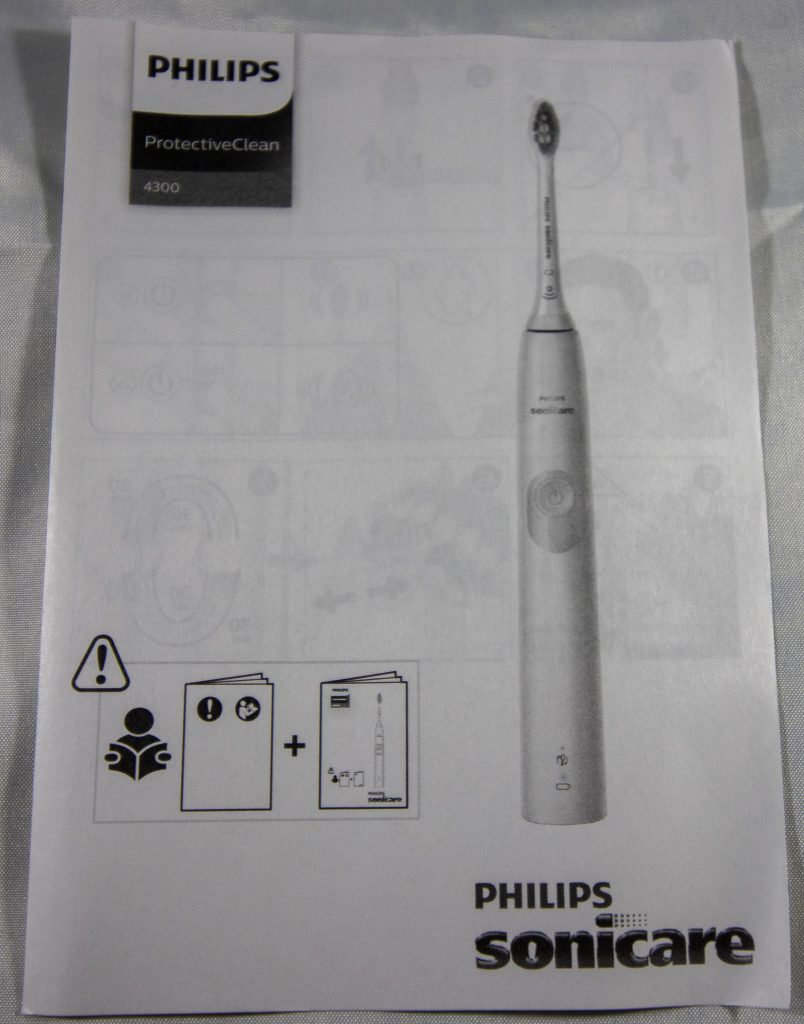 Philips Sonicare ProtectiveClean 4300 Schallzahnbürste Bedienungsanleitung